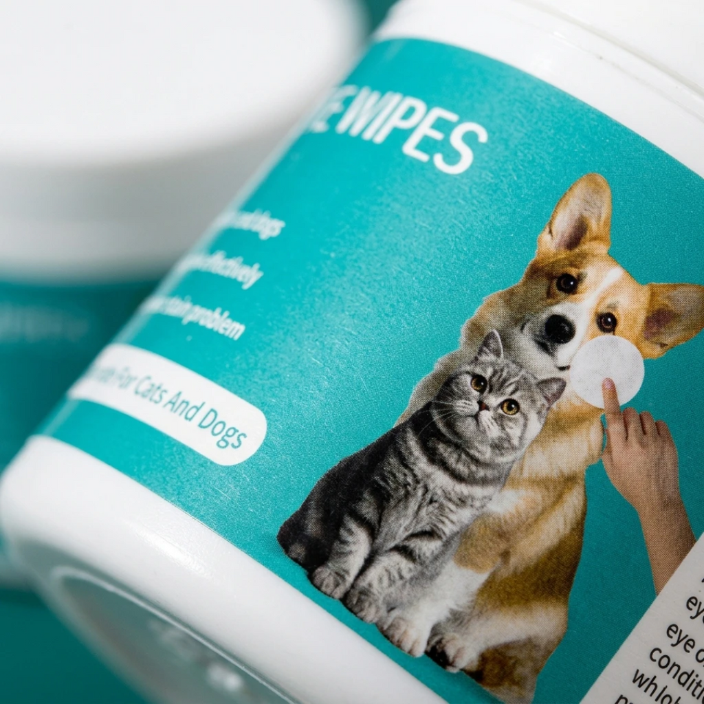 Pet Eye Wipes for Dogs & Cats